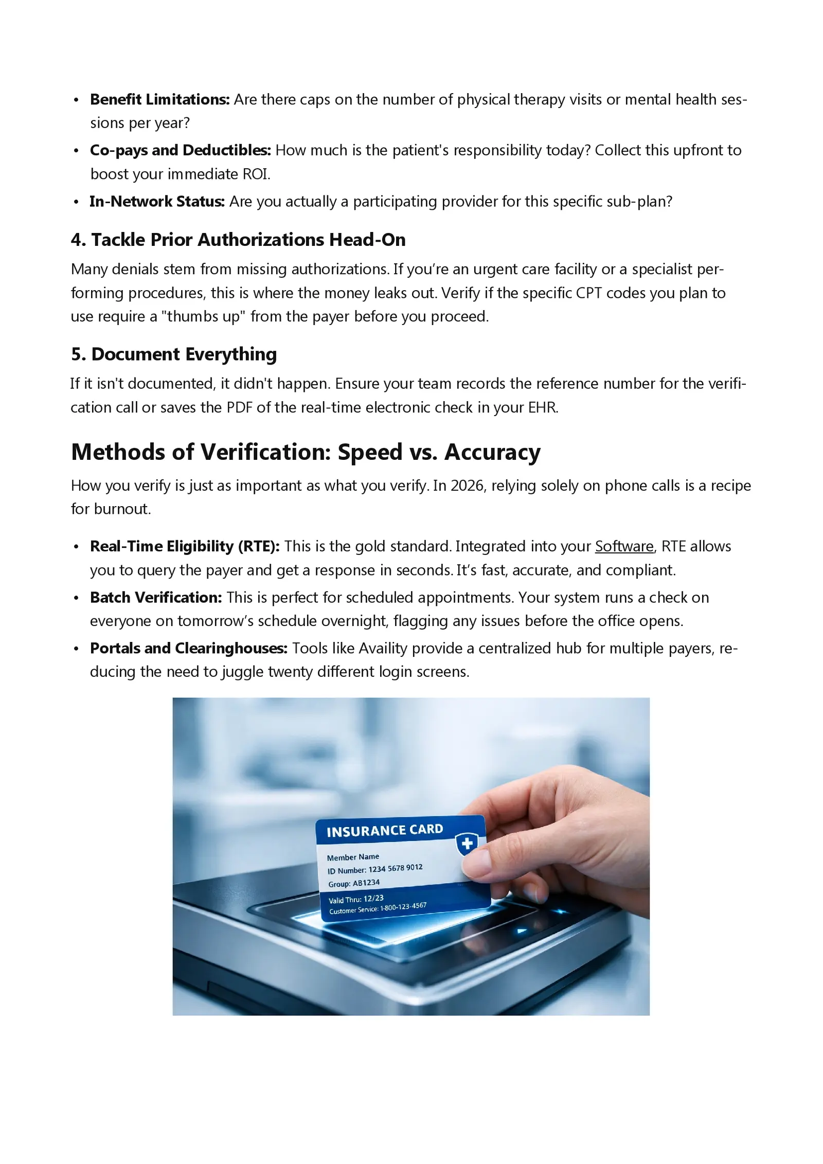 April 2026 eligibility verification newsletter page 3