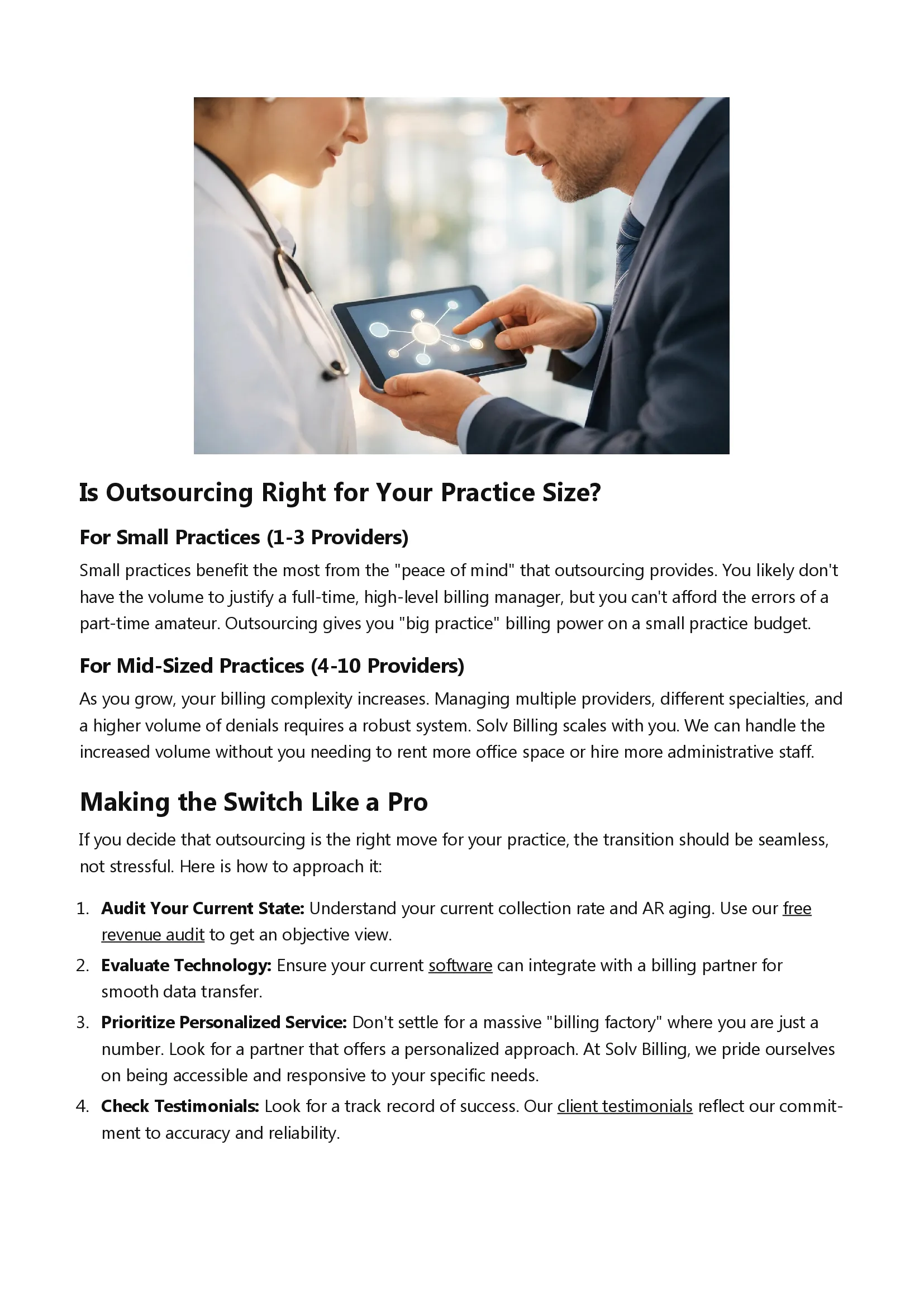 March 2026 medical billing comparison article page 5