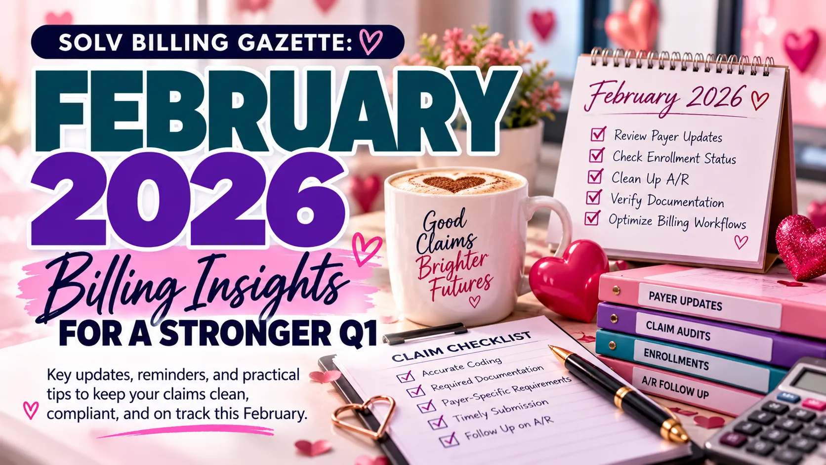 FEBRUARY 2026 Solv Billing newsletter cover