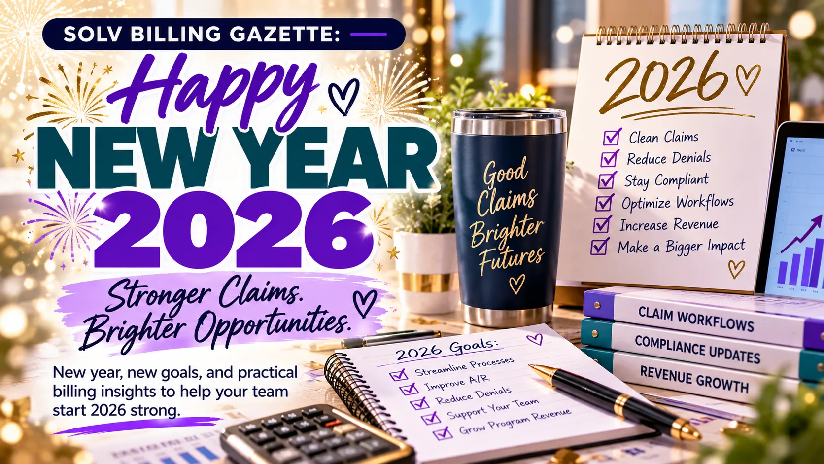 JANUARY 2026 Solv Billing newsletter cover